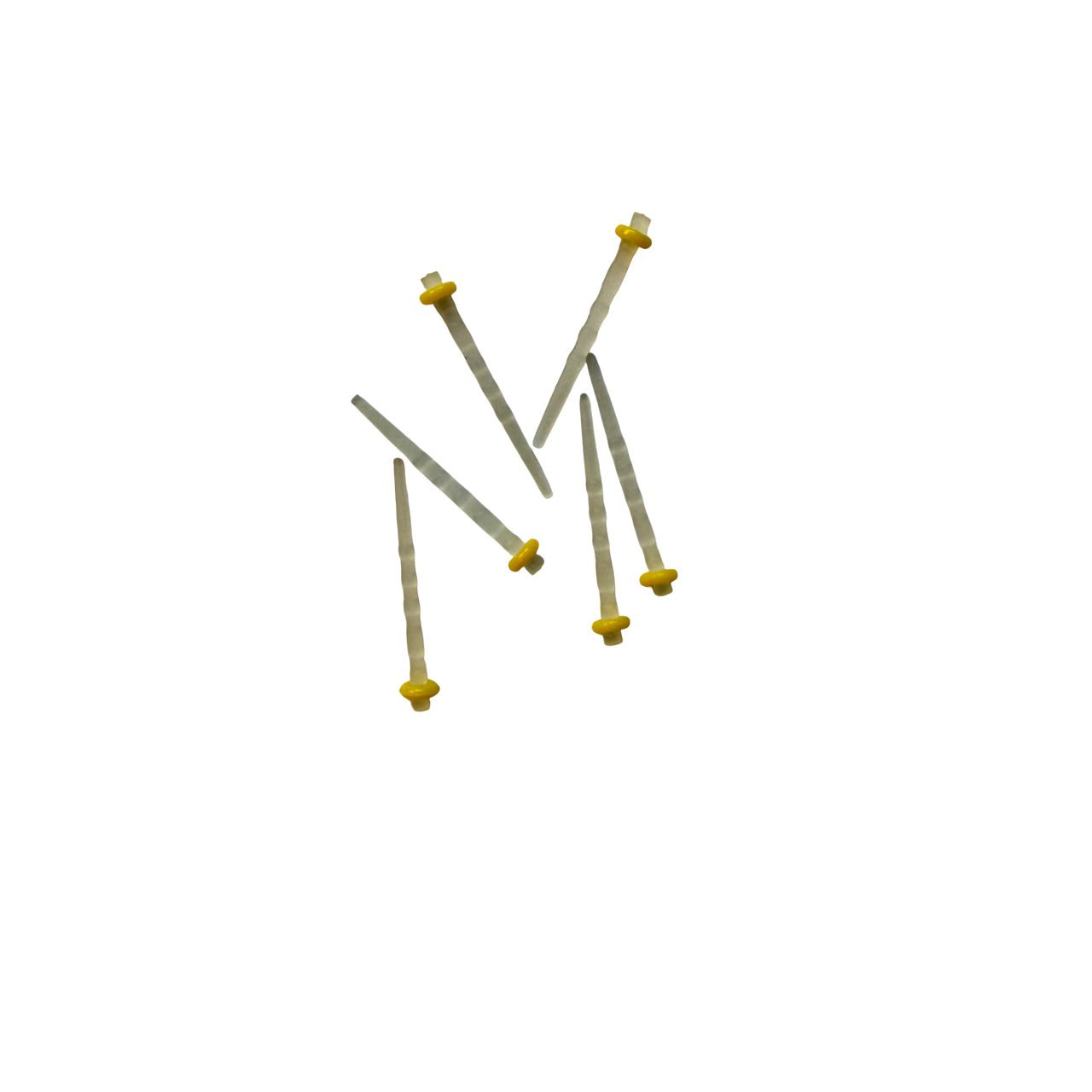 6 Fiber Posts Yellow