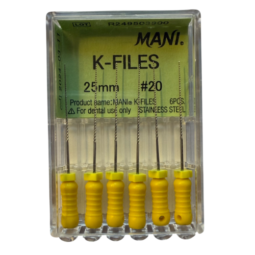 Mani K-Files 25mm #20
