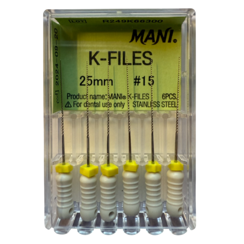 Mani K-Files 25mm #15