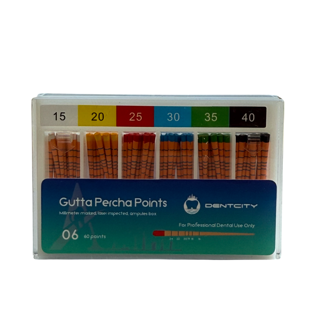 DENTCITY Gutta Percha Marked 0.06 – #15-40