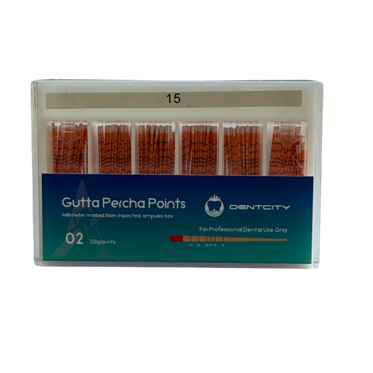 DENTCITY Gutta Percha Marked 0.02 – #15
