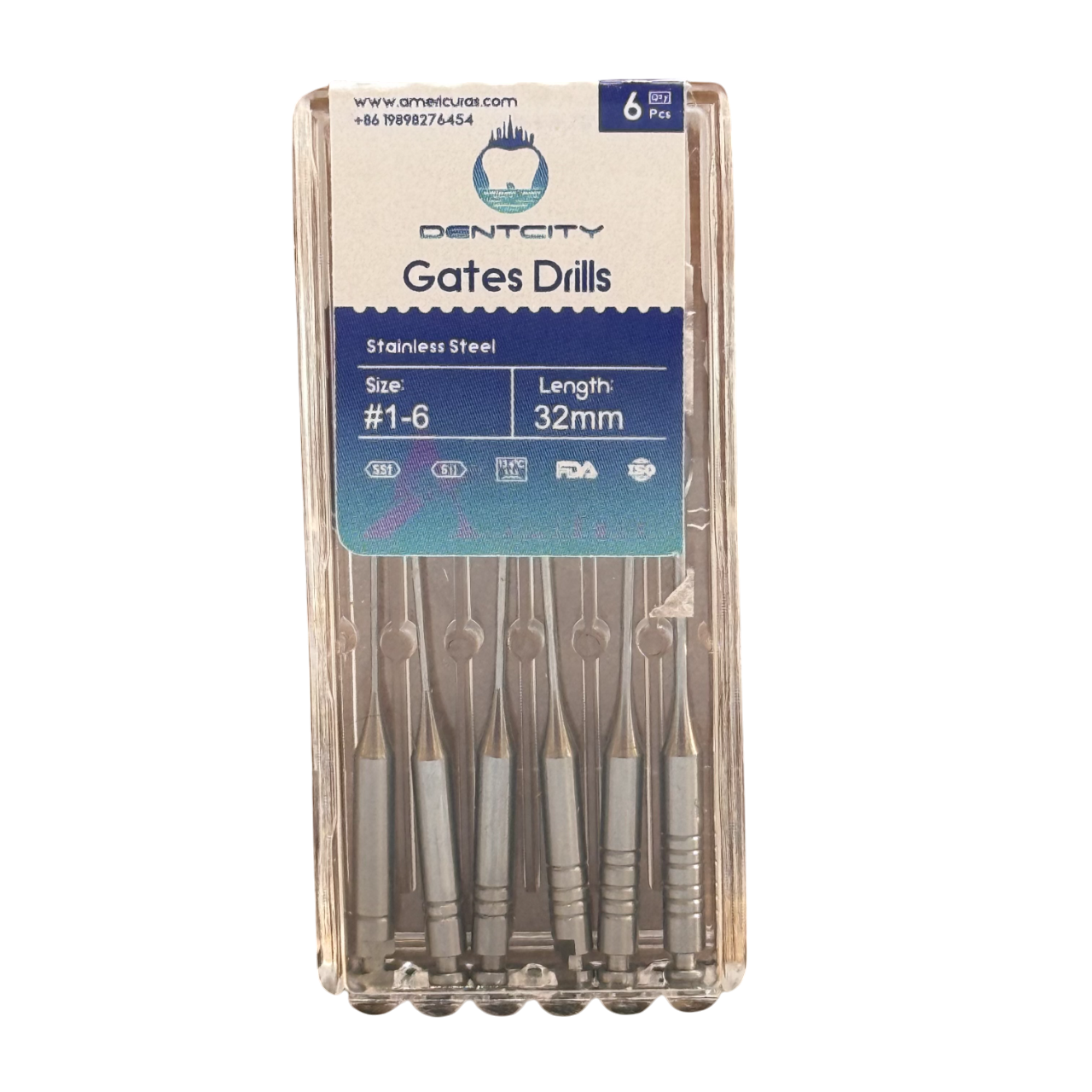 DENTCITY Gates Glidden #1-6 – 32mm