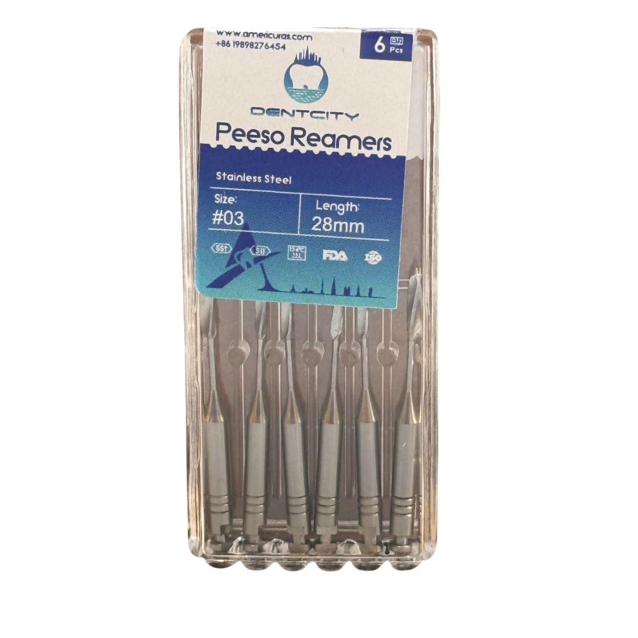 DENTCITY PEESO REAMERS #3 – 28mm