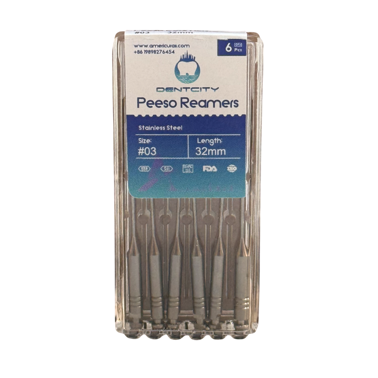 DENTCITY PEESO REAMERS #3 – 32mm