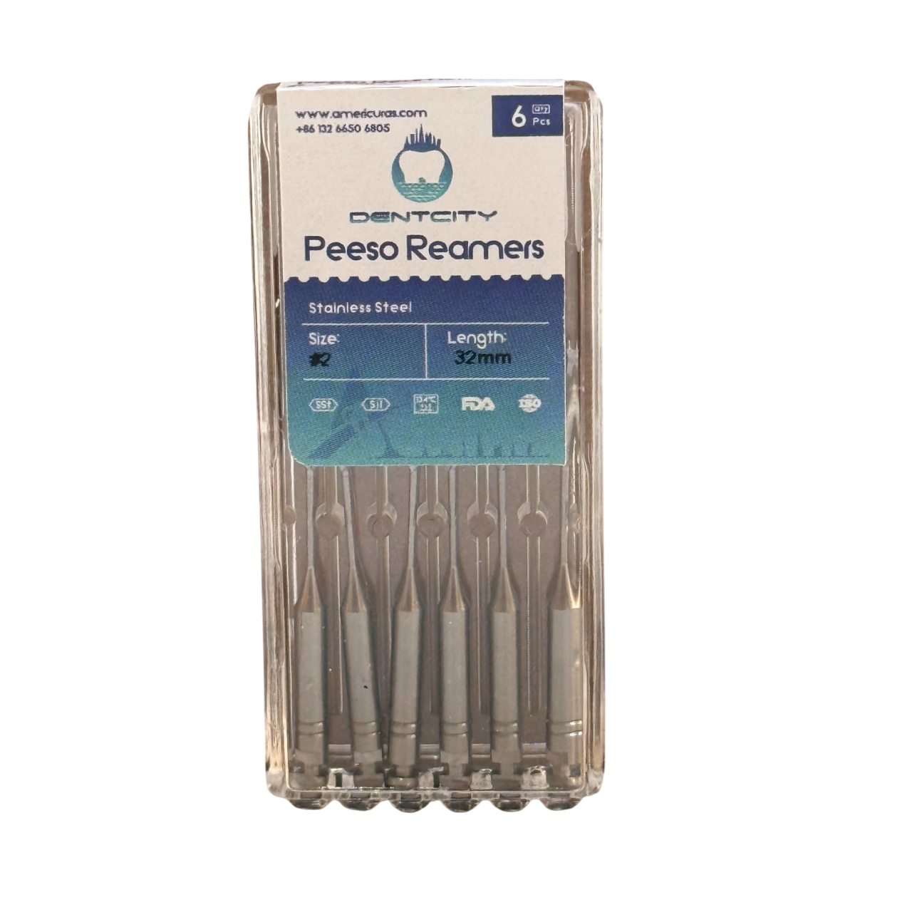 DENTCITY PEESO REAMERS #2 – 32mm